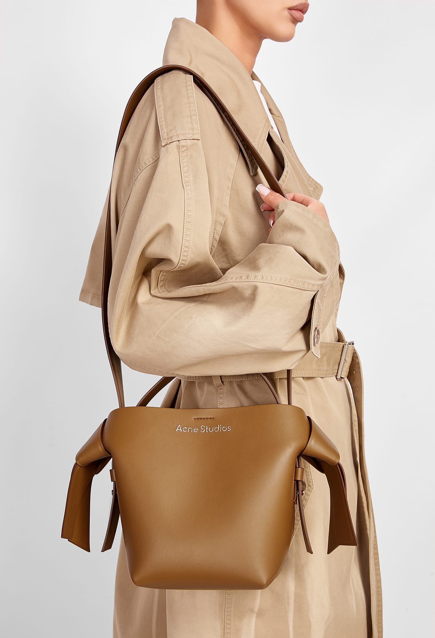 Шкіряна сумка Acne Studios A10340 125/0A3 купити за ціною 0 ГРН