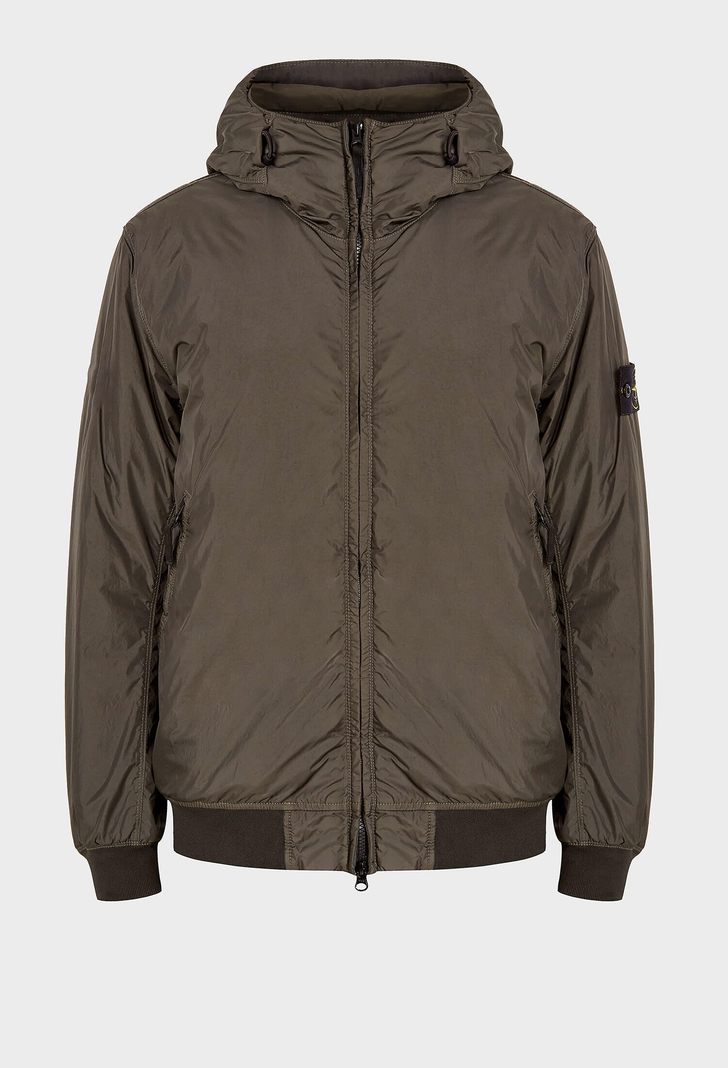 90s The Flint Stones Crimson Tide グレー Stone Island - Серые замшевые кеды с логотипом 80FWS0101