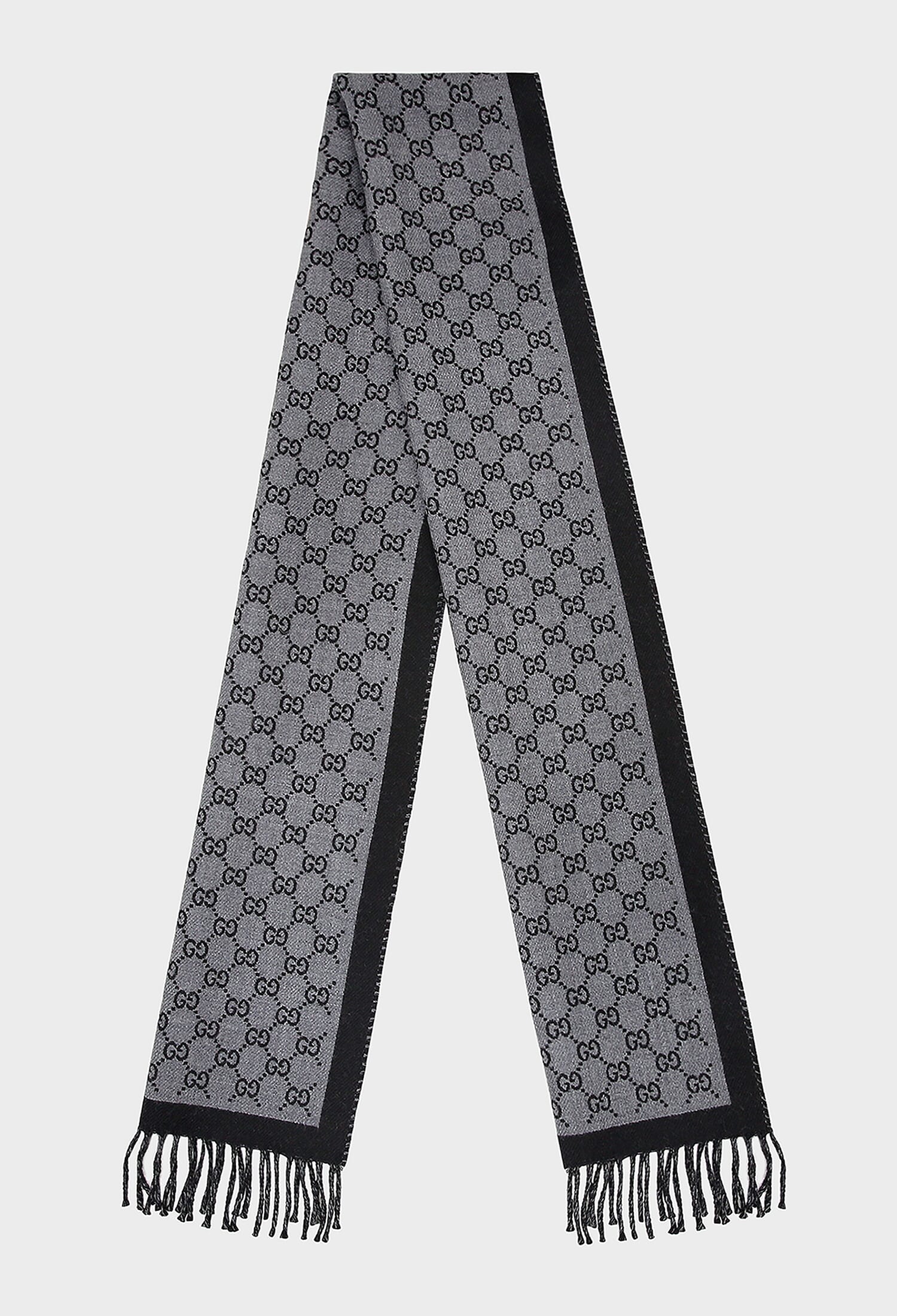 Кашеміровий шарф Gucci 812317 225/9IX купити за ціною 45 400 ГРН
