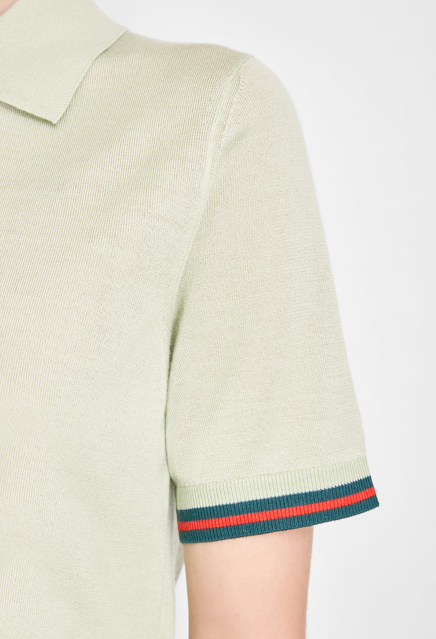 Кашемірове поло Gucci 818589 125/9IC купити за ціною 36 750 ГРН
