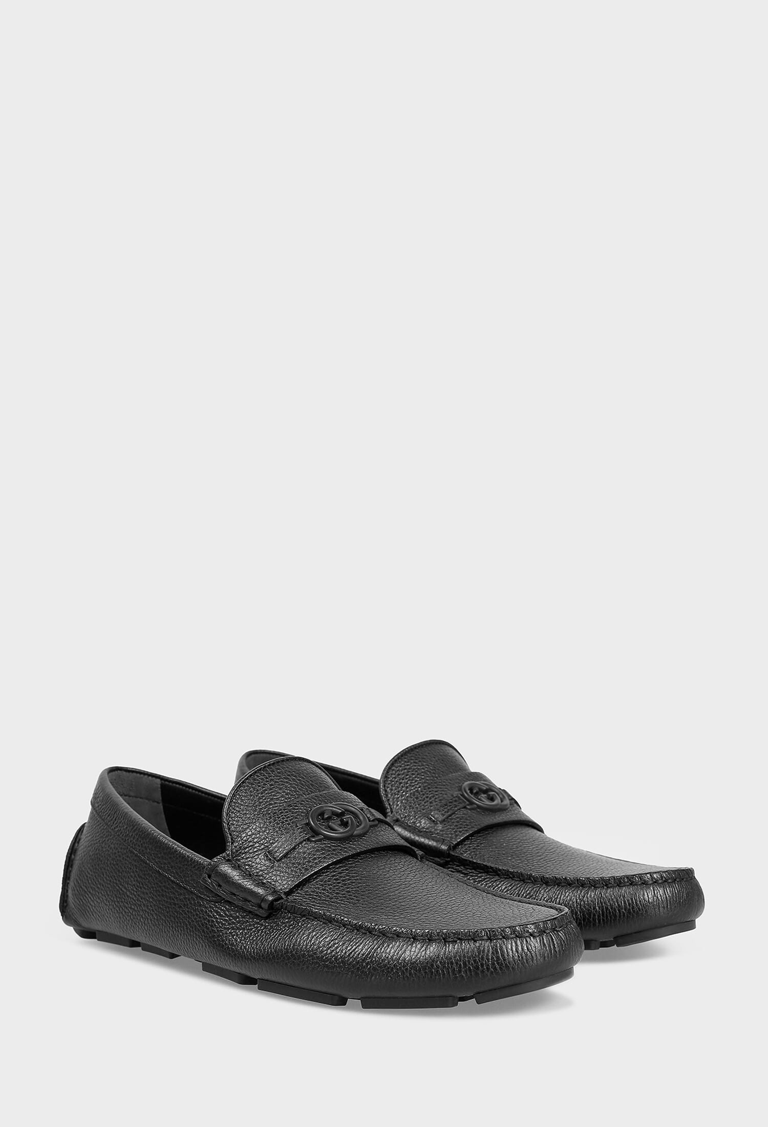 Шкіряні мокасини Gucci 820658 125/0A2 купити за ціною 33 180 ГРН