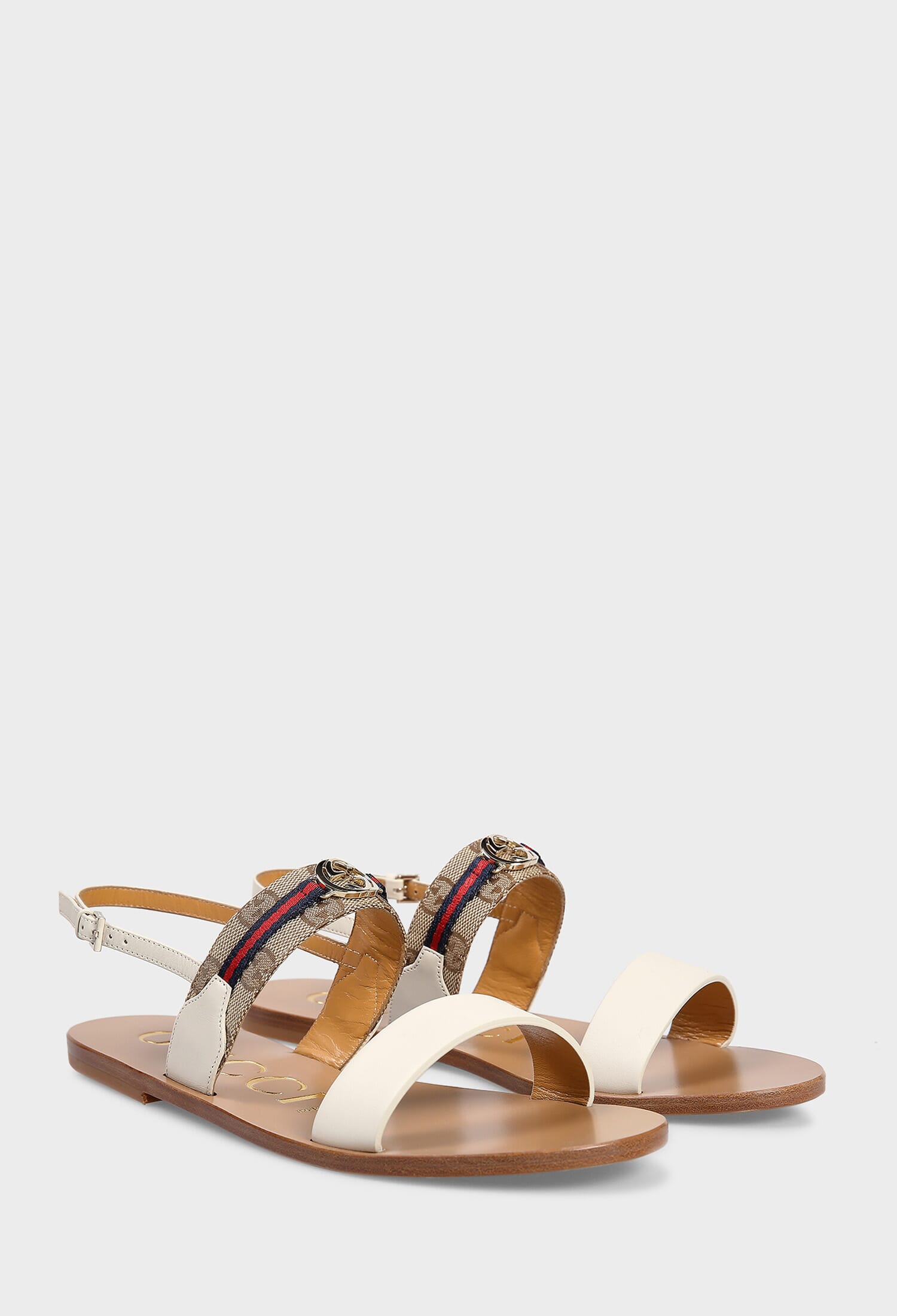 Шкіряні сандалі INTERLOCKING GG Gucci 832447 225/0AE купити за