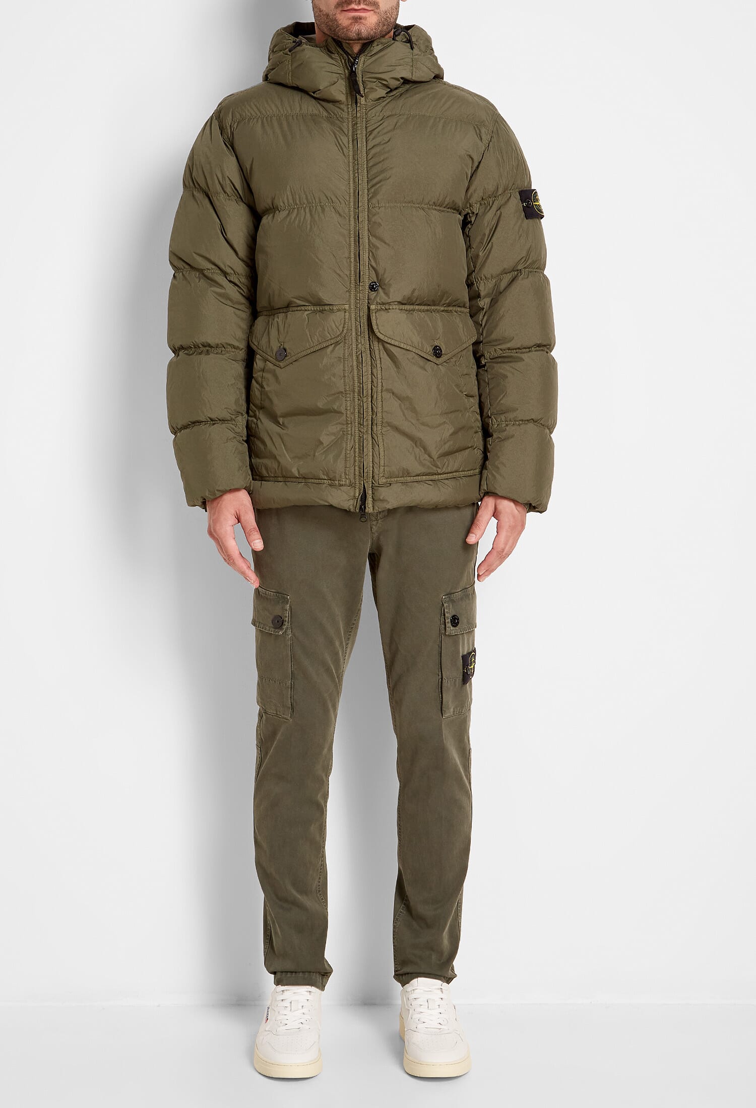 Пуховик Stone Island 811540723 224/9F4 купити за ціною 0 ГРН