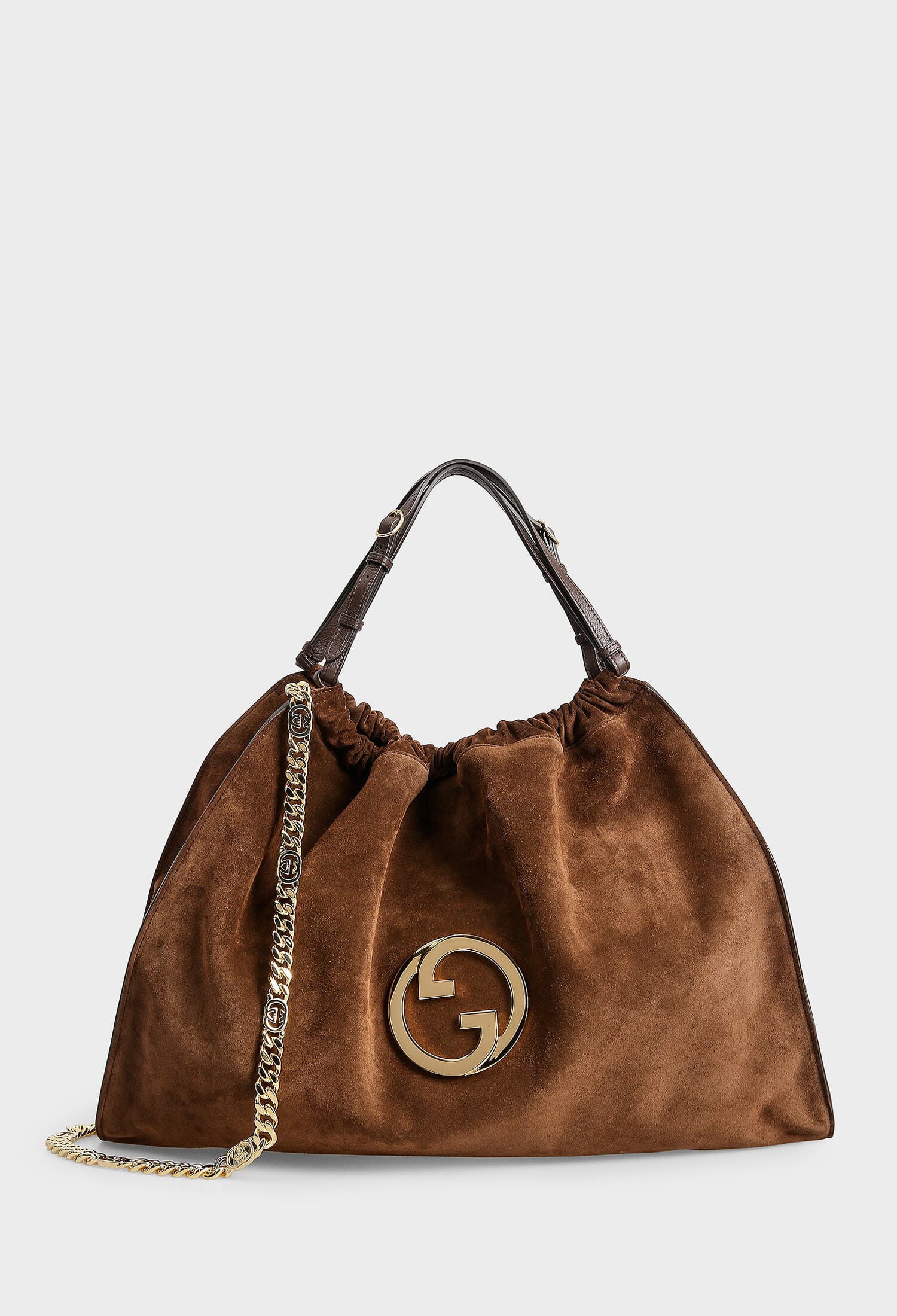 Замшева сумка BLONDIE Gucci 747372 124/0D3 купити за ціною 0 ГРН