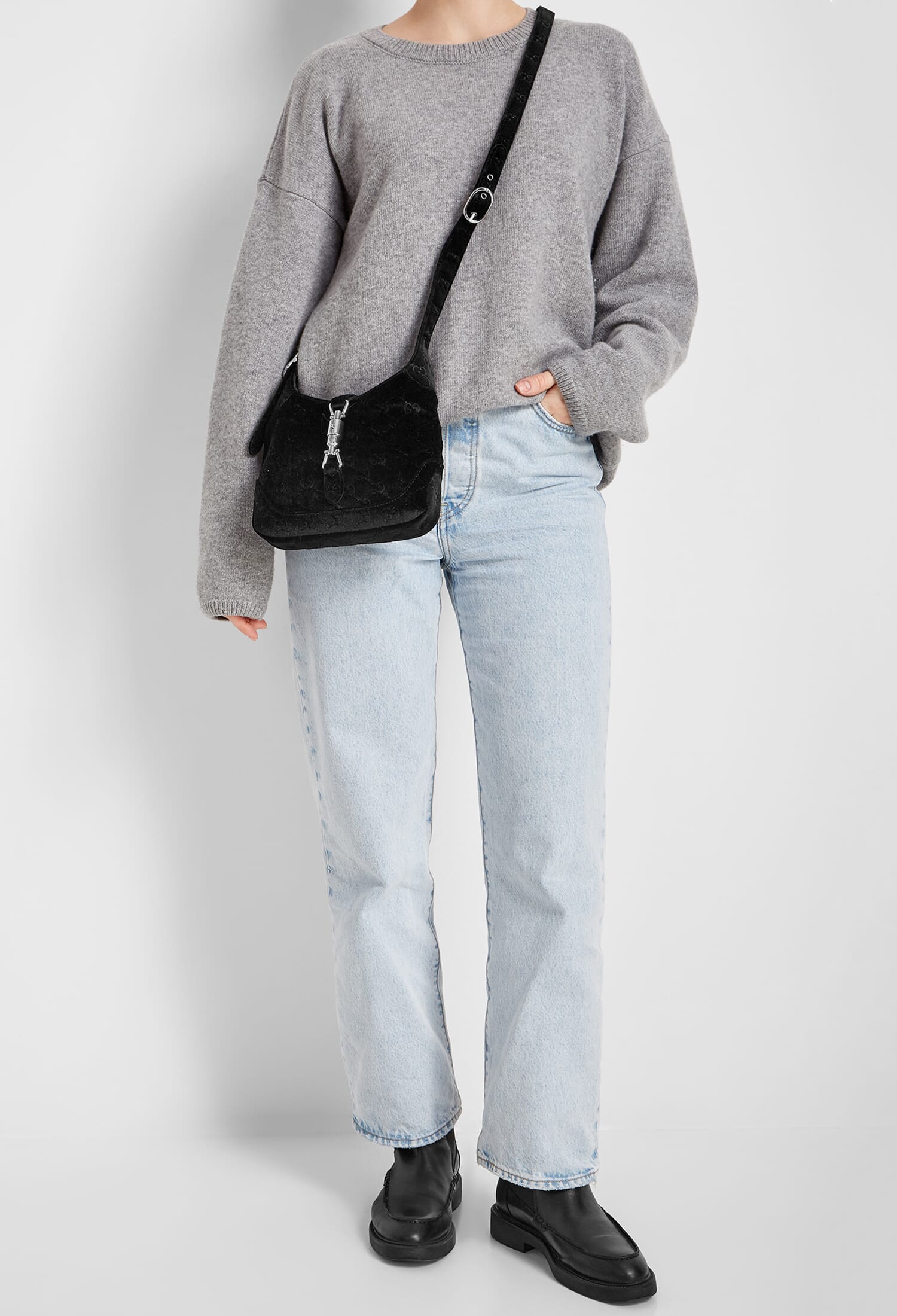 Сумка JACKIE 1961 Gucci 764303 124/9G2 купити за ціною 0 ГРН