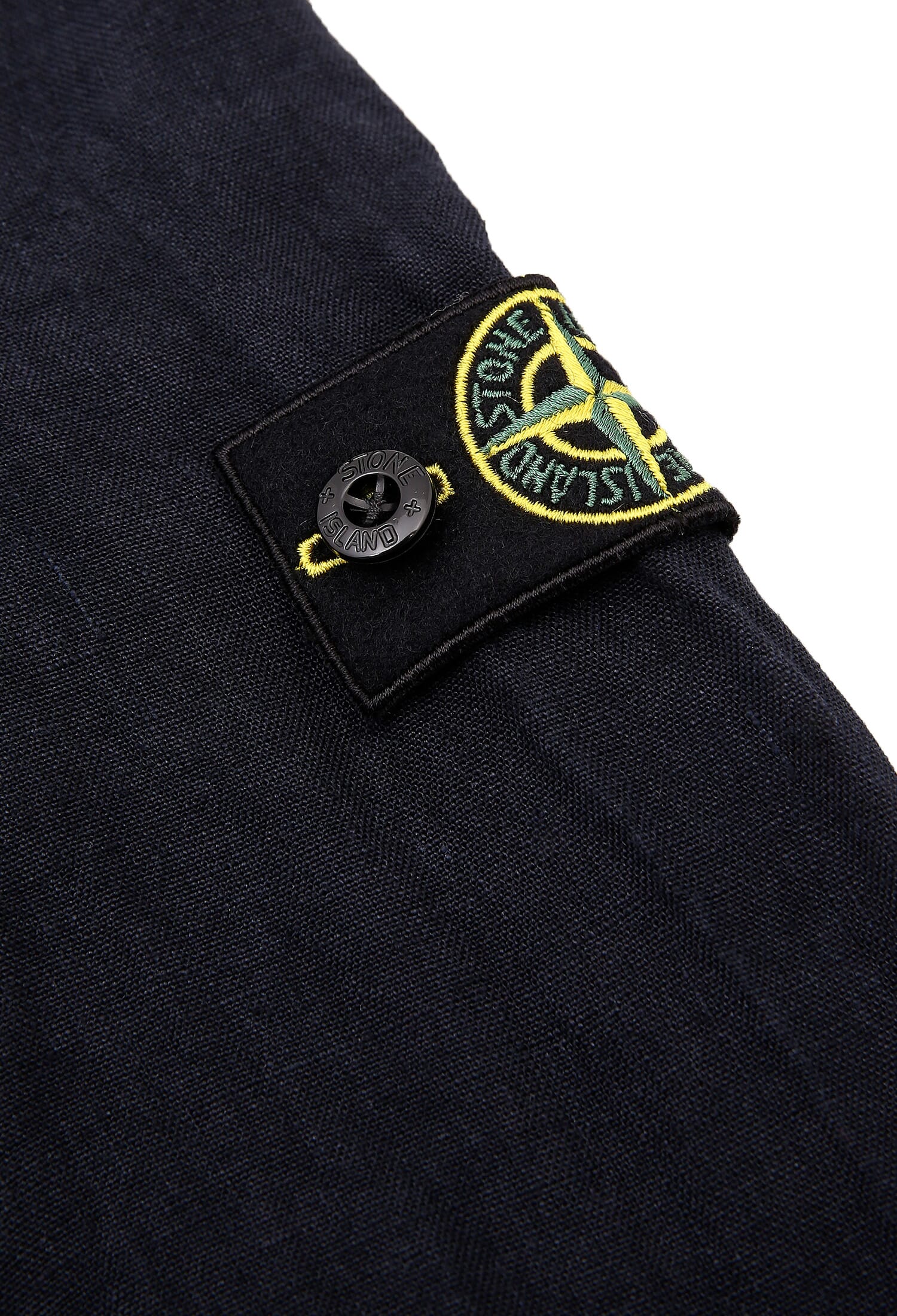 Лляна сорочка Stone Island 110002 125/9Q купити за ціною 12 700