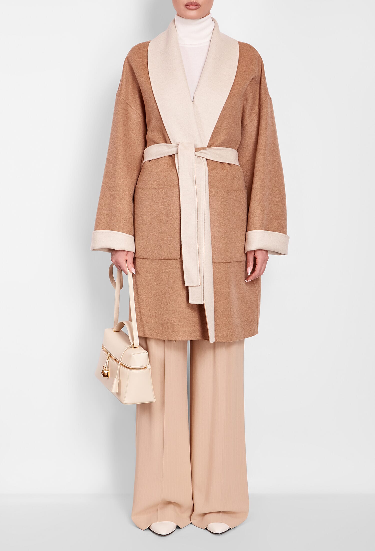 ららぽい Кашемірове пальто Loro Piana FAO3247 224/9I3 купити за ціною 373