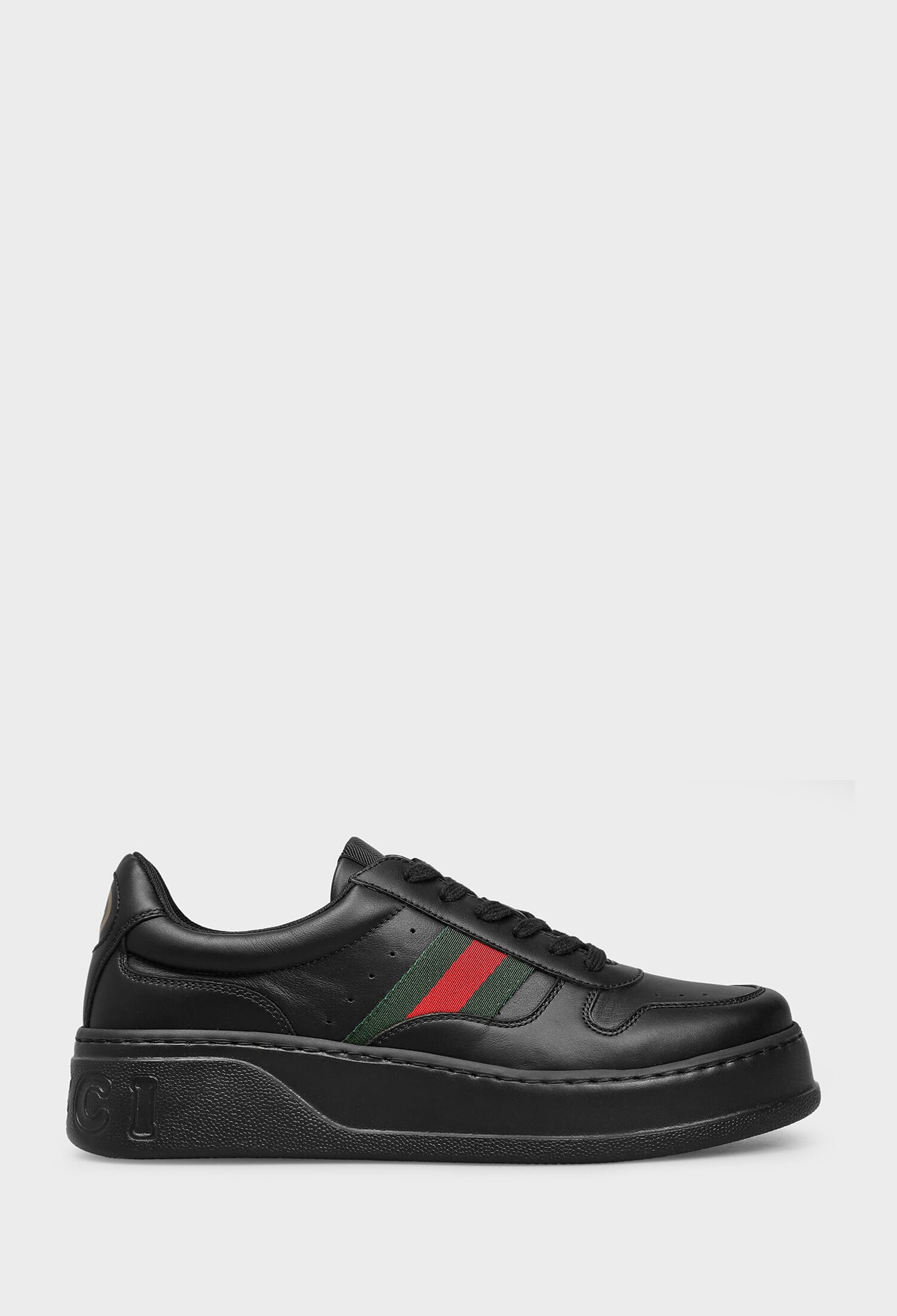 Шкіряні кросівки RHYTON Gucci 757857 223/0A2 купити за ціною 0 ГРН