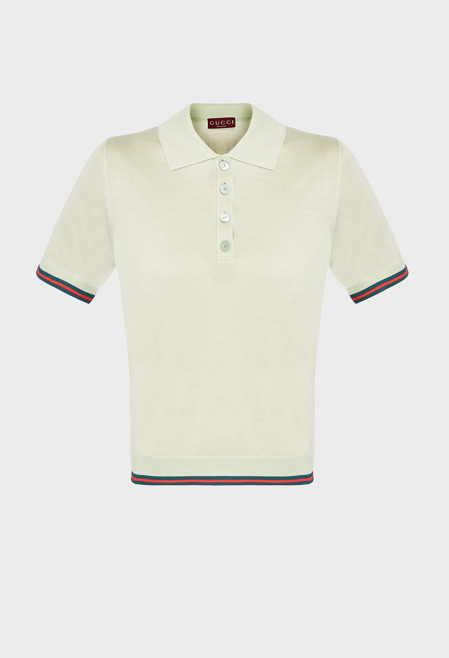 Кашемірове поло Gucci 818589 125/9IC купити за ціною 36 750 ГРН