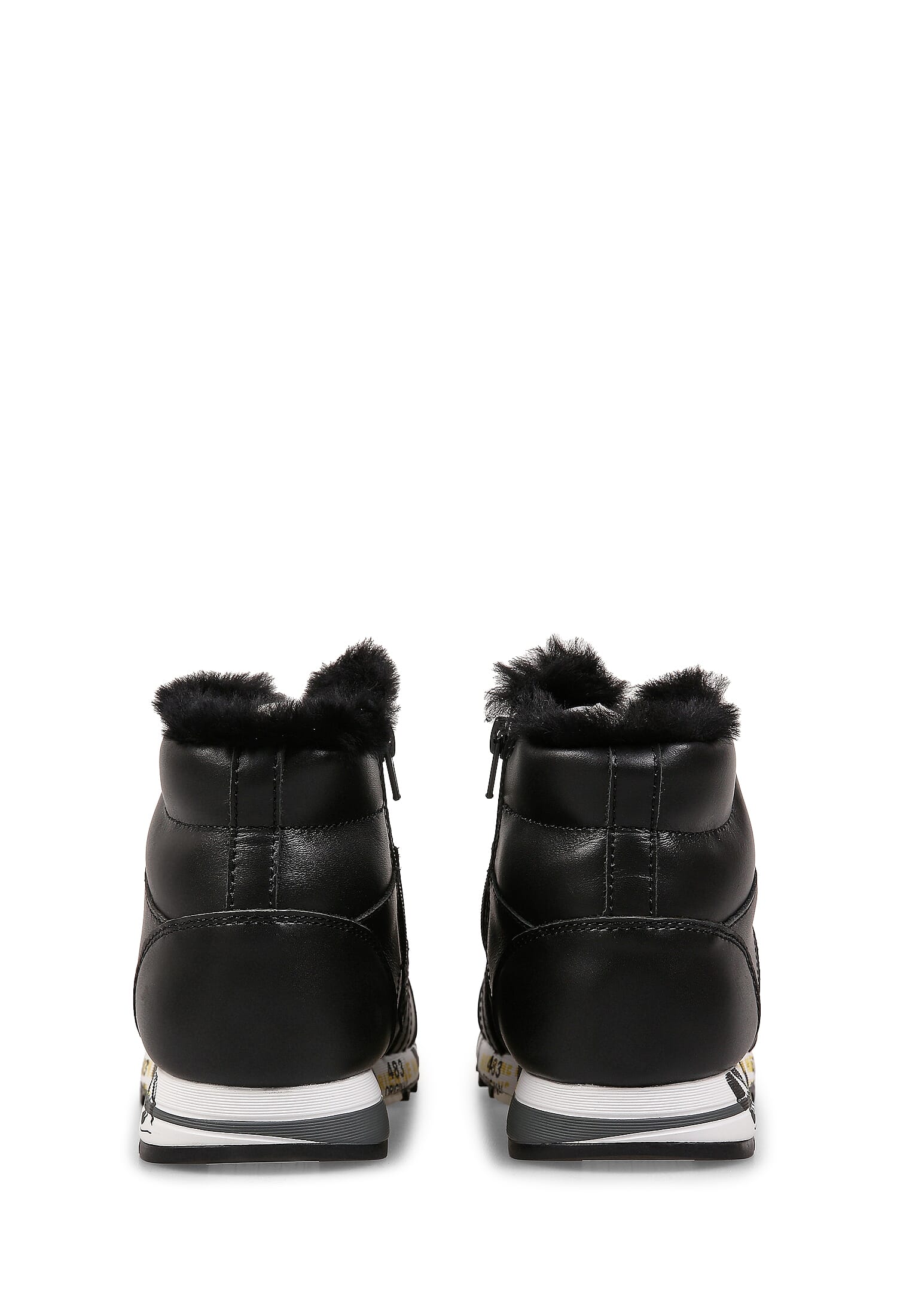 Шкіряні кросівки з хутром Premiata Will Be 9999 223/02M купити за