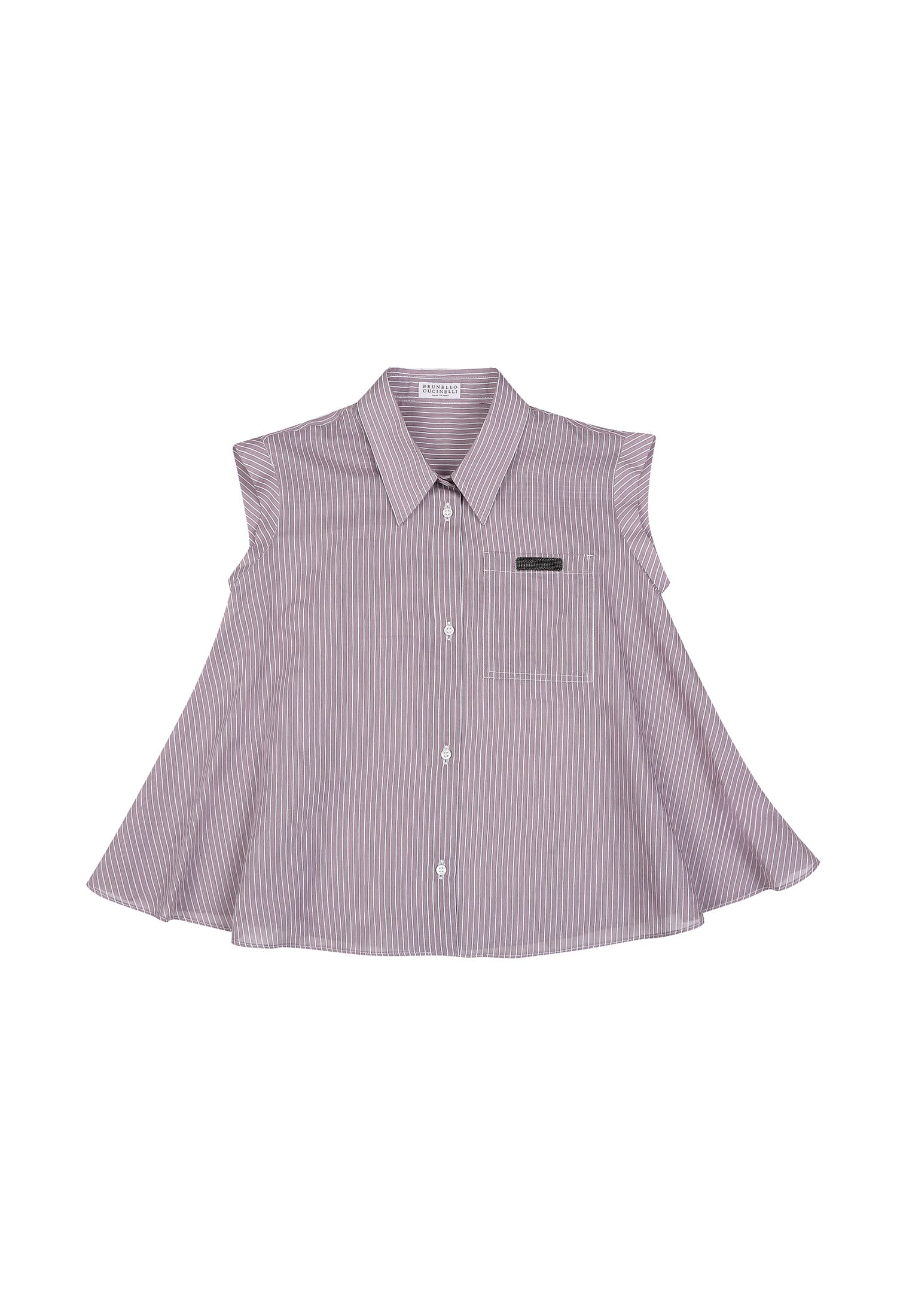Блуза Brunello Cucinelli 7C422 123/9Is купити за ціною 13 740 ГРН