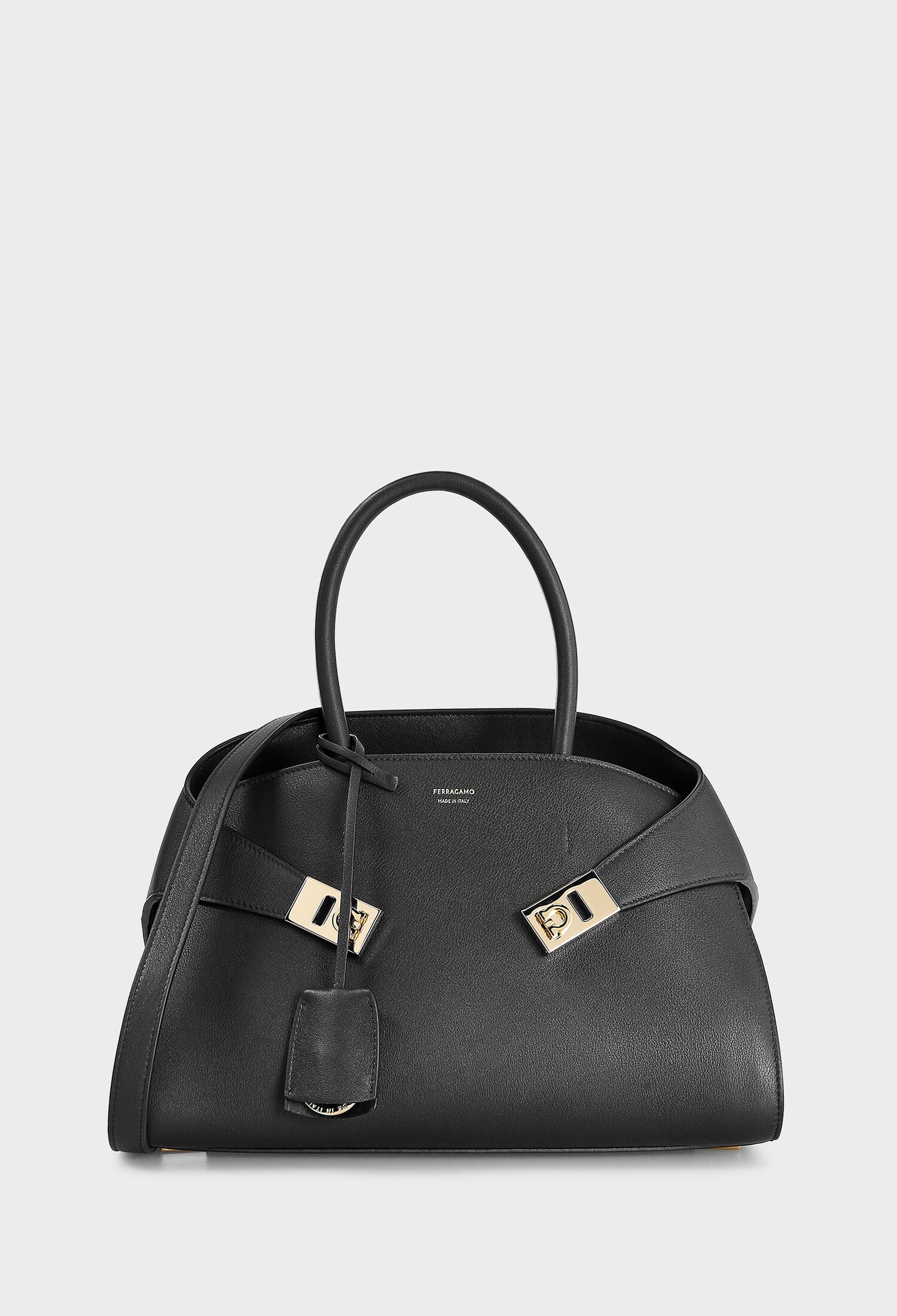 Шкіряна сумка HUG HANDBAG FERRAGAMO 215608 125/0A2 купити за ціною