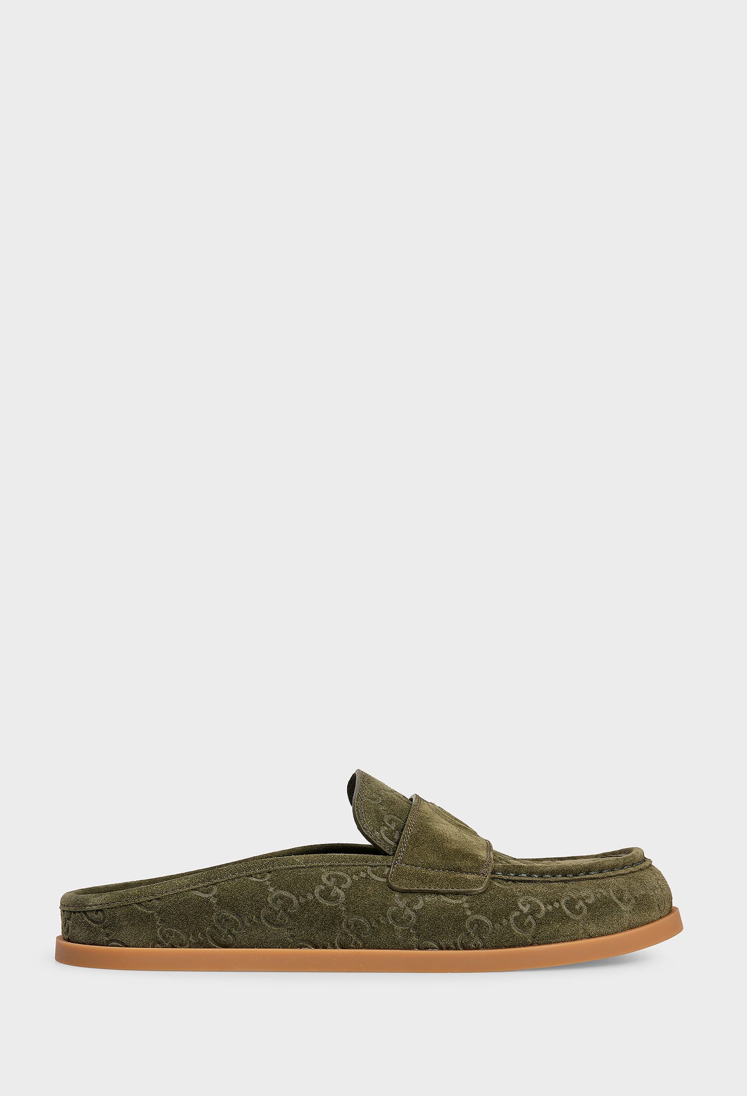 Замшеві сабо Gucci 817468 125/0C3 купити за ціною 0 ГРН | Helen Marlen